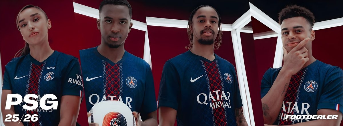 Bannière PSG 2025-2026
